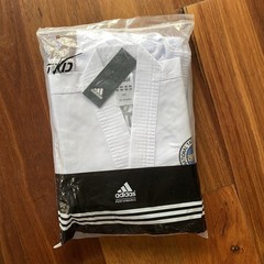 Adidas ITF Taekwondo Student Dobok Uniform White Size 120cm – New