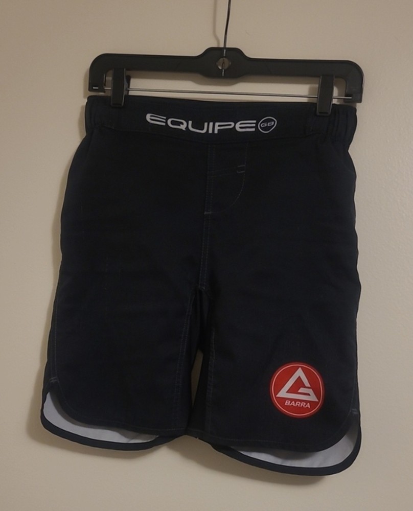 Gracie Barra Equipe No Gi Shorts Boys Size Youth Large