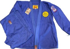 Fuji Jiu Jitsu Gracie Adult A3 Blue Jacket Victory Fuji Kimonos NWT Pants Sz 50