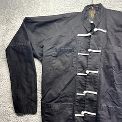 Gladiator by Proforce GI Top #4 Black Jujitsu Judo MMA White Ties