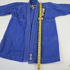 Century American Top Team BJJ Gi Jacket Mens Medium A2 Blue Jiu Jitsu Uniform