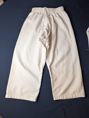 Century Karate Uniform White Kid’s Size 000 Gee Cotton Polyester Heavy Canvas