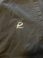 2 Martial Arts Karate Top & Jacket Size 4 Adult Kung Fu Tiger Black Bold Dynamic
