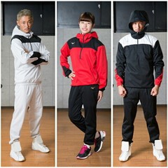Mizuno Sauna suits Weight loss wear top and bottom set 3colors Training