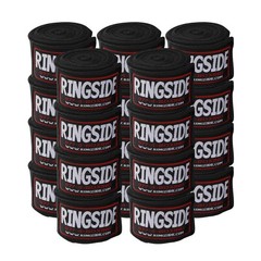 Ringside Mexican Style Boxing Hand Wraps (Pairs) – 180″ Semi-Elastic Cotton B…