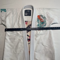 FLUORY Koi Fish Brazilian Jiu-Jitsu Kimono Women Size F1 Grappling Fighting