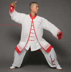 Summer Chinese Tai Chi Linen Uniforms Unisex Wushu Kung Fu Suit Clothing Sets