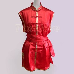 Sleeveless Kung Fu Taichi Uniform Martial Arts Suit Changquan Nanquan Outfit Hot