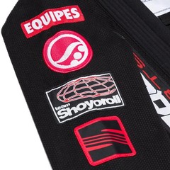 Shoyoroll BATCH 24 FEDERATION V4 ” BRAND NEW” BLACK 450GSM BJJ KIMONOS WITH BAG