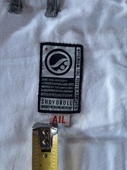 Shoyoroll CTRL Jiu Jitsu A2 Gi White Set Blue Belt Bjj (4) Item Set