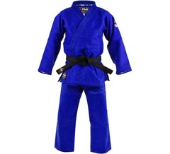New Blue Fuji Sports Double Weave Judo Gi Kimono