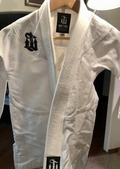 War Tribe Kids BJJ Gi C0 White Youth Brazilian Jiu Jitsu Uniform Martial Arts