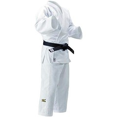 Mizuno IJF Approved Judo Gi Uniform White Size 5.5Y Cotton Blend New