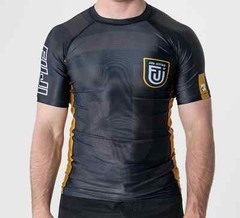 Fuji Flex Lite Mens MMA BJJ Jiu Jitsu Short ShortSleeve SS Rashguard – Rebel