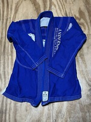Clark Gracie Gi Blue Men A0 Martial Arts Top & Bottom @Krack