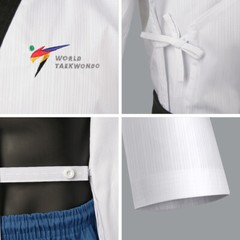 MOOTO WTF POOMSAE DAN UNIFORM FOR FEMALE/TAEKWONDO POOMSAE UNIFORM/Martial arts