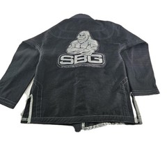 SBG Gi Youth Child Black W1 Straight Blast Gym MMA Martial Arts JuJitSu