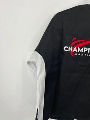 Century Youth Championship Martial Arts Uniform Gi Set Size 1 Black White