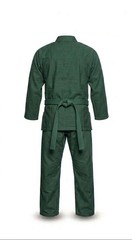 Evergreen Cotton Jiu Jitsu Gi with Belt, BJJ Martial Arts Uniform
