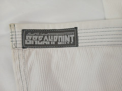 Break Point BJJ Gi Jacket Sz A2 White Relson Gracie Academy Patch Shark