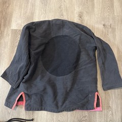 Gameness Size A1 BJJ Gi Black Sturdy