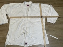 Vtg MAP Martial Arts Karate Suit Sz 5 Fabric Top White Shirt NO BELT