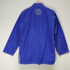 Sanabul Gi Jacket Adult A2 Blue BJJ Brazilian Jiu Jitsu