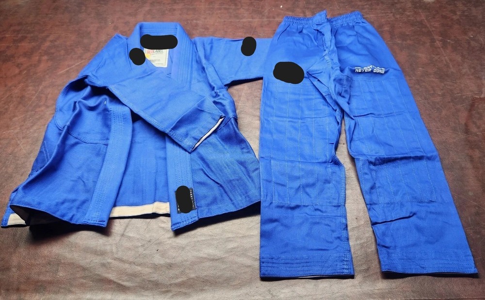 Red Label 3.0 Jiu Jitsu Gi Blue M1 M0 M000 Child Kid Karate MAKK02 Uniform