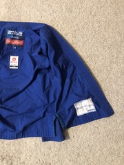Gracie Barra Equipe GB Jiu Jitsu Kimono Top Youth Y5 Blue Marital Arts MMA