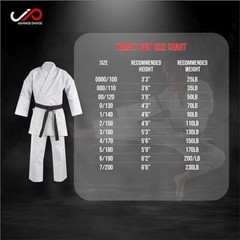 JP Karate Gi Uniform 8oz Martial Arts Adult Lightweight Kids Belt Outfit Black