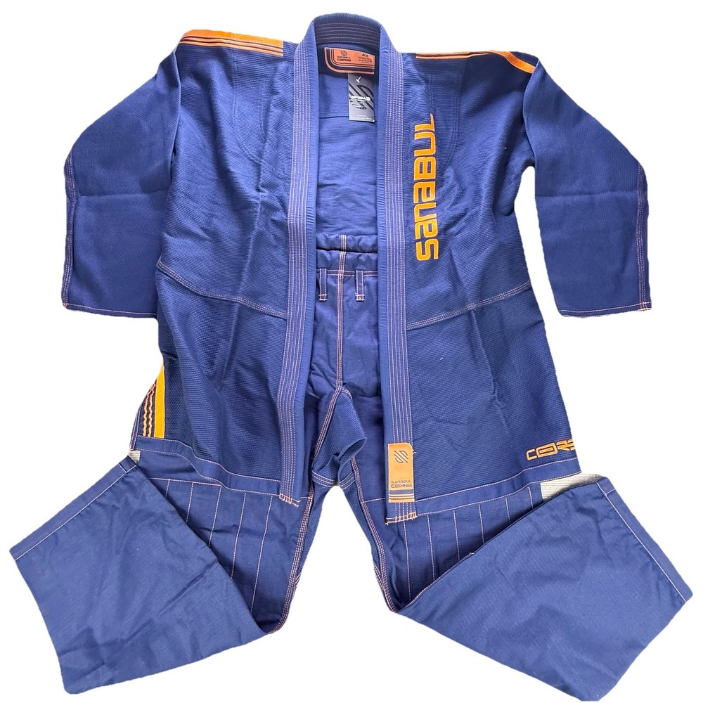 Sanabul Core Series Gi Set A3 Blue Orange Jiu Jitsu MMA BJJ Combat Grappling UFC