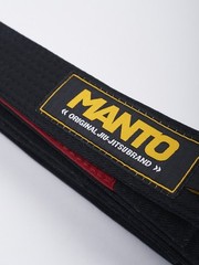 MANTO Bjj Belt Original Black