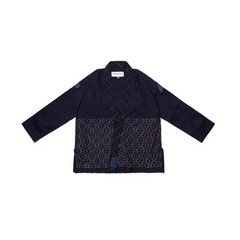 New Albino & Preto BJJ GI Navy Blue Batch#72 Satori Jiu Jitsu Uniform With Bag