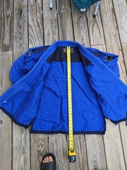 KINGZ KIMONO Blue Competition Gi Top Only, A2H, BJJ MMA Judo Jiu Jitsu