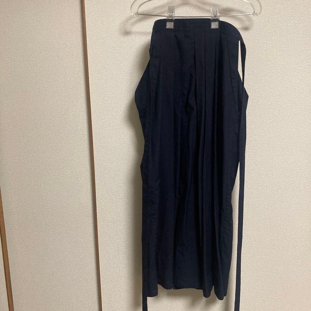 Japanese Kendo Hakama Pants Kimono Dark Blue For Martial Arts Uniform