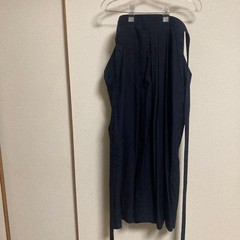 Japanese Kendo Hakama Pants Kimono Dark Blue For Martial Arts Uniform