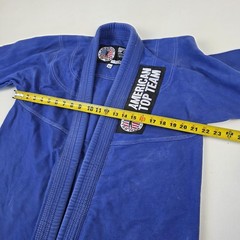 Century American Top Team BJJ Gi Jacket Mens Medium A2 Blue Jiu Jitsu Uniform