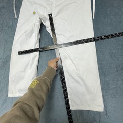 Judo Unlimited Karate Uniform Set Unisex 3/160 White Single Weave BJJ Jiu Jitsu
