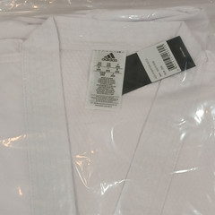 Adidas Adi-Fighter Eco Taekwondo Dobok Uniform Size 200 White NWT Sealed WT