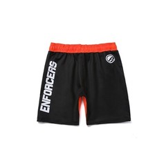 Shoyoroll Batch #131 Enforcers Rash Guard LS & Training Fitted Shorts Jiu Jitsu