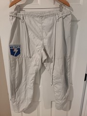 STORM Set White Gi BJJ Top Bottom Kimono Size A2
