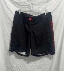 Gracie Barra Jiu Jitsu No Gi Shorts Adult Mens Size 36 Black BJJ MMA Equipe