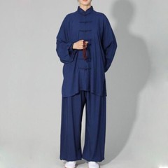 Kids&Adult Cotton Taiji Martial Arts Uniforms Tai Chi Clothing Kung Fu Suits