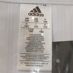 Adidas Adi-Start Taekwondo Dobok Uniform White Size 190 NWT Sealed ADITS01K