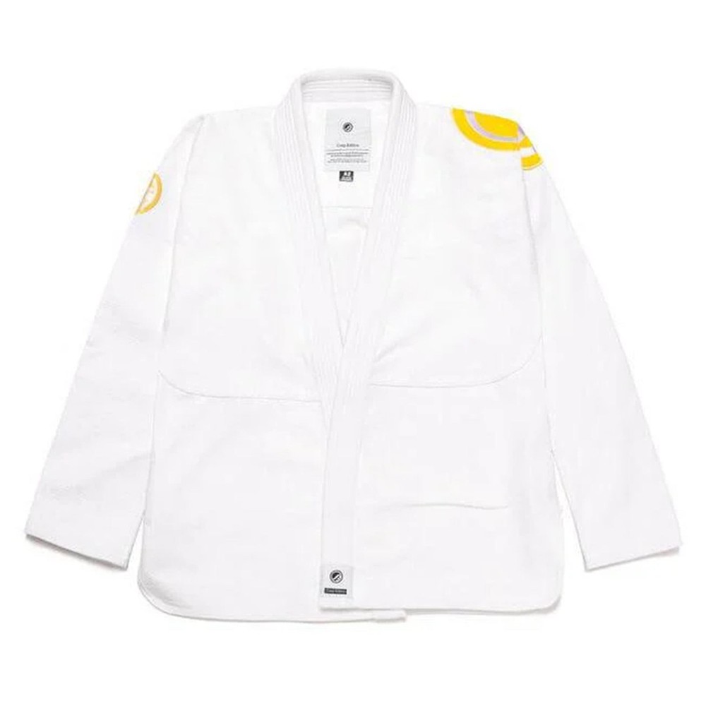 White BJJ Gi | Premium Custom Brazilian Jiu Jitsu Kimono | 450 GSM Pearl Weave