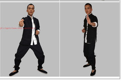 Men’s Kung Fu Suit Cotton Chinese Style Martial Art Uniform Cotton Tai Chi Sets