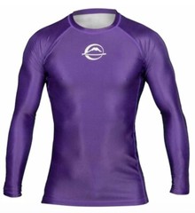 Fuji Baseline Ranked Long Sleeve Rashguard Purple 2082 Sz. XS NEW