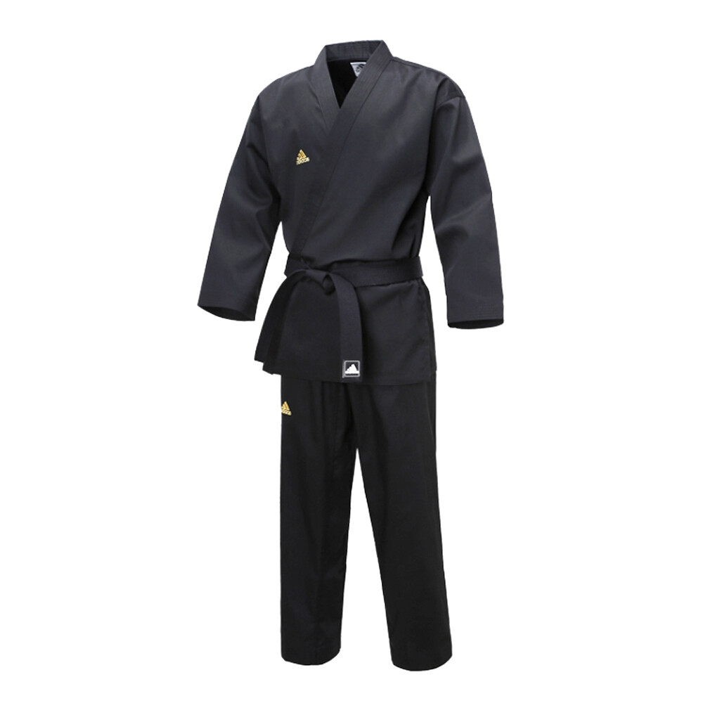 Adidas Men’s Champion Uniform/ADI-OPEN Dobok/Black /Taekwondo Hapkido Dobok