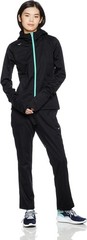 Mizuno Sauna suits Women Weight loss wear top and bottom set Black Mint Green