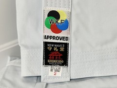 SHUREIDO KARATE UNIFORM – WORLD’S BEST KATA GI – New Wave3, Size 2, 2.5